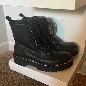 Black Combat Boots